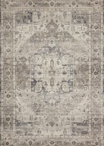 Hathaway HTH-05 Steel/Ivory Area Rug