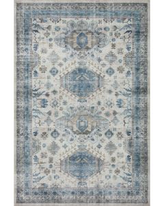 Heidi HEI-04 Ivory/Ocean Area Rug