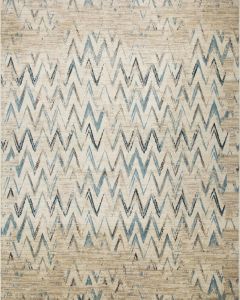Heritage 9364 Ivory/Blue Chevron Area Rug