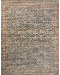 Heritage HER-12 Blue/Rust Area Rug