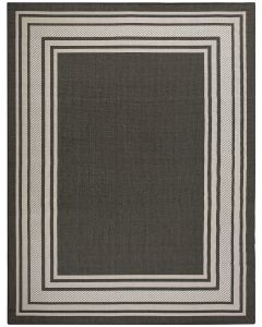 Horizon Indoor/Outdoor HOZ03 Black Area Rug