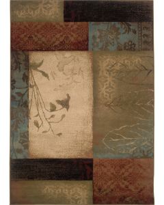 Hudson 40a Beige/Green Area Rug