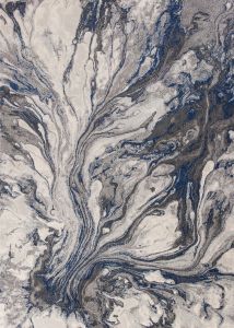 Illusions 6202 Grey Watercolors Area Rug