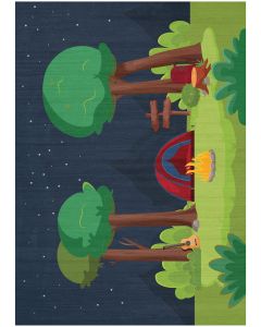 Imagination IMA13 Navy Multicolor Area Rug