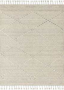 Iman IMA-03 Ivory/Lt. Grey Area Rug