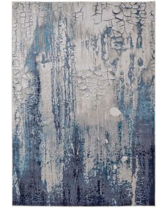 Indio 39H2F Ivory/Blue/Black Area Rug