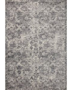 Indra INA-04 Charcoal/Silver Area Rug