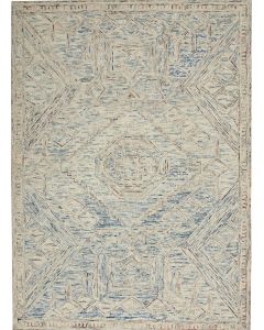 Interlock ITL02 Blue/Multi Area Rug