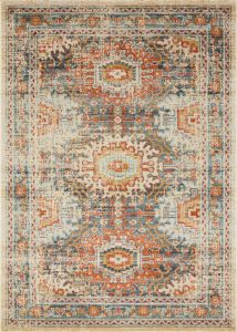 Jocelyn JOC-03 Mist/Multi Area Rug