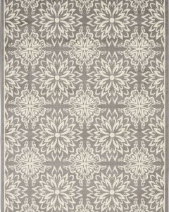 Jubilant JUB06 Ivory/Grey Area Rug