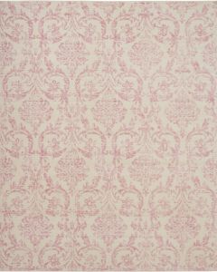 Jubilant JUB09 Ivory/Pink Area Rug