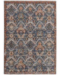 Kaia 39HRF Blue/Orange/Ivory Rug