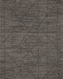 Kamala KAM-06 Charcoal/Ivory Area Rug