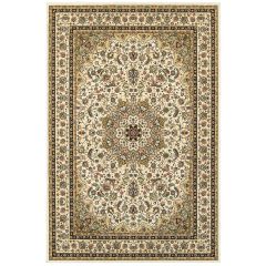 Kashan 119w Ivory/Beige Area Rug
