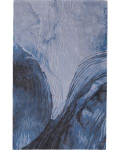 Kawai 8983F Blue/Black/Gray Area Rug