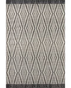 Kenzie KNZ-01 Ivory/Charcoal Area Rug