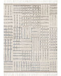 Khalid KF-01 Ivory/Sky Area Rug