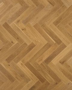 The Gault Estate Herringbone Norwich Honey Oak Hardwood