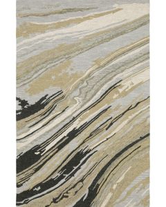 Kipton KIP05 Grey/Gold Area Rug