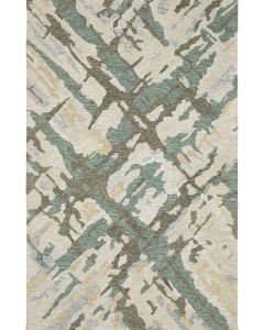 Kipton KIP08 Grey/Teal Area Rug