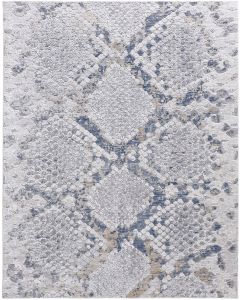 Laina 39GIF Silver/Gray/Blue Area Rug