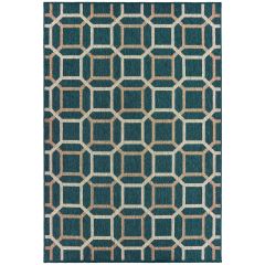 Latitude 806b Blue/Grey Area Rug