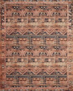 Layla LAY-14 Mocha/Blush Area Rug