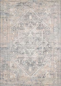 Lucia LUC-01 Grey/Sunset Area Rug