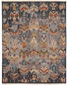 Leylan 0563F Blue/Gray/Tan Area Rug