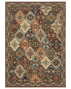 Lilihan 50x Red/Multi Area Rug