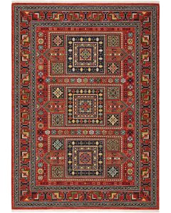 Lilihan 2c Red/Multi Area Rug
