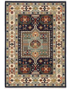 Lilihan 41h Blue/Ivory Area Rug