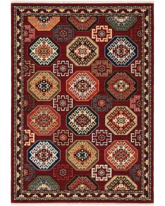 Lilihan 91r Red/Multi Area Rug