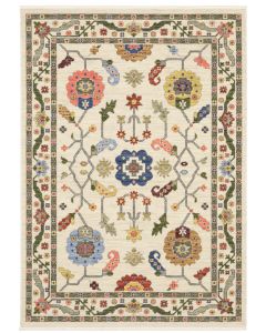Lucca 5506w Ivory/Multi Area Rug