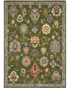 Lucca 2863E Green/Multi Area Rug