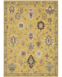 Lucca 2863G Yellow/Multi Area Rug