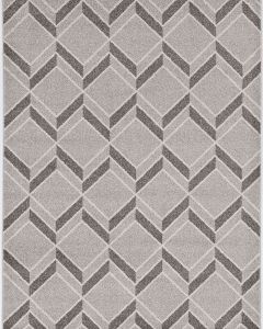 Lucia 2772 Grey Herringbone Area Rug