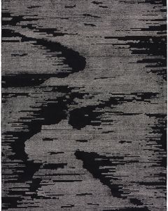 Ma30 Star SMR02 Black Ivory Area Rug