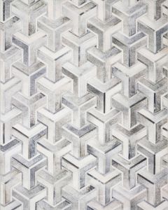 Maddox MAD-05 Silver/Ivory Area Rug