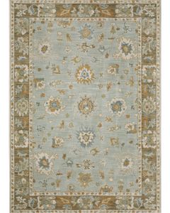 Maeve MAE06 Blue/Rust Area Rug