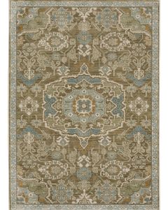 Maeve MAE13 Brown/Blue Area Rug