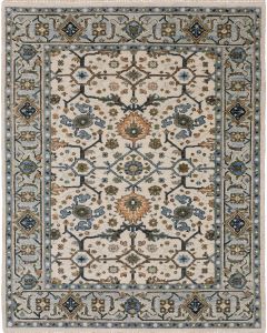 Majorca MAJ01 Ivory/Blue Area Rug