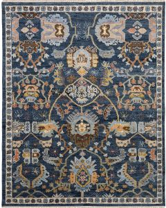Majorca MAJ02 Blue/Multi Area Rug