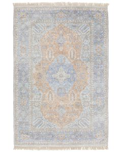 Malabar 45301 Blue/Red Area Rug