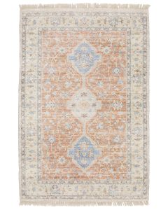 Malabar 45305 Orange/Blue Area Rug