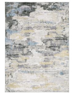 Malibu mal01 Ivory/Grey Area Rug