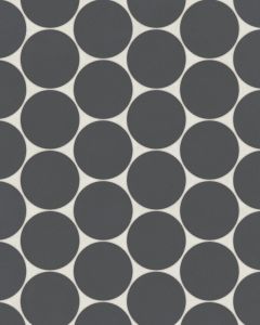Marin Black Sea Matte Porcelain 2" Penny Mosaic Tile