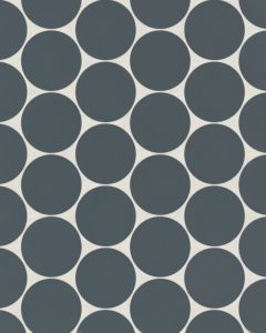 Marin Midnight Tide Matte Porcelain 2" Penny Mosaic Tile