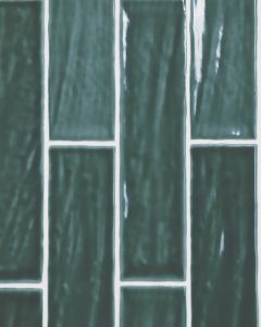 Marin Ocean Teal Glossy Glazed Ceramic 2.5"x10" Wall Tile