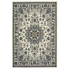 Marina 1248w Ivory/Navy Area Rug